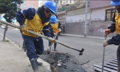 Obreros trabajarán 24 horas para atender emergencias por lluvias