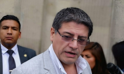 Jerjes Justiniano, exministro de la presidencia de Añez