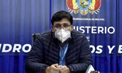 Franklin Molina, ministro de Hidrocarburos.