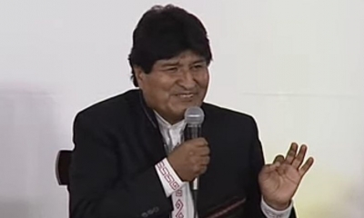 El expresidente Evo Morales. / Foto: Captura pantalla .