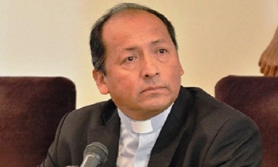 Presidente de la Conferencia Episcopal Boliviana monseñor Ricardo Centellas Foto/tomada de internet