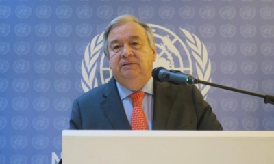 El secretario general de la Organización de Naciones Unidas (ONU), António Guterres. | EFE