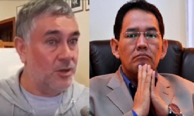 Presidente del colegio de Abogados de Sucre y Ramiro Guerrero/Foto. Kandire