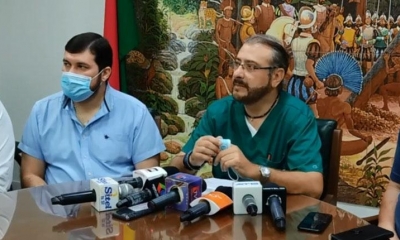 Conferencia del Comité Cívico de Santa Cruz. | Agencias