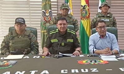 [Captura de video] / Conferencia del viceministro Jhonny Aguilera.