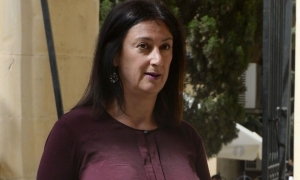 Daphne Caruana Galizia falleció en el ataque/Foto. AFP  (Ver imagenes)