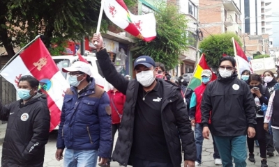 Pumari en la movilización.