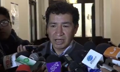 Victor Borda, presidente de la Cámara de Diputados/Foto. RRSS
