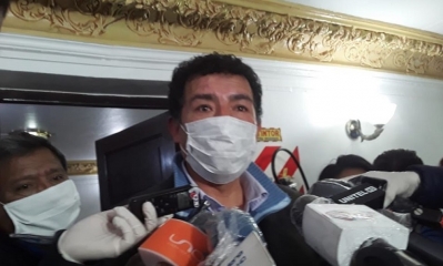 El diputado Víctor Borda