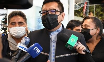 Presidente de la Cámara de Diputados, Freddy Mamani