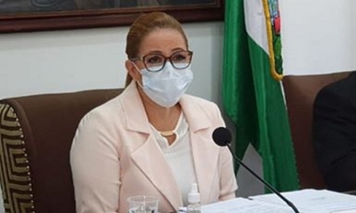 La alcaldesa interina de Santa Cruz de la Sierra, Angélica Sosa.
