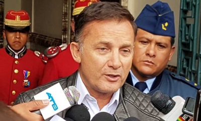 El ministro de Defensa, Fernando López Julio