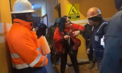 Galindo sufrió la agresión en la Empresa MInera Huanuni. | El Potosí.