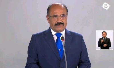 El ministro de Salud, Aníbal Cruz