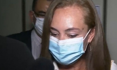 La exsecretaria de Finanzas de la Alcaldía cruceña, Sandra Velarde