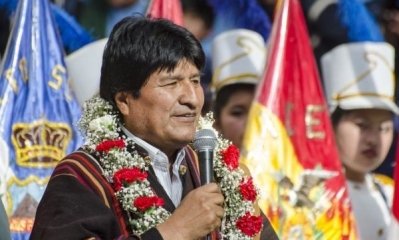 El presidente Evo Morales