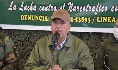 El ministro de Gobierno, Arturo Murillo