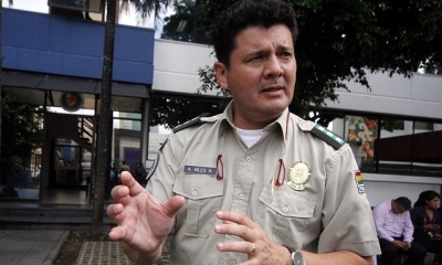 Alfonso Siles, comandante Departamental de la Policía