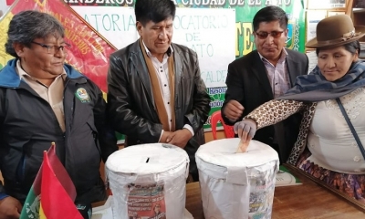 Presentaron urnas donde depositar los aportes.