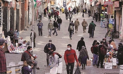 La calle Comercio, en la ciudad de La Paz. / Foto: Archivo