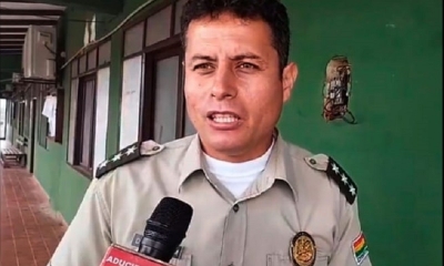 El capitán de la Policía, Edman Lara.