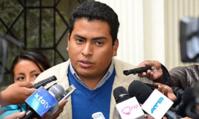 Elmar Callejas, diputado del Movimiento Al Socialismo. Foto: Internet