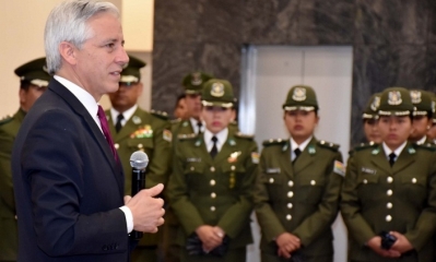 Vicepresidente Alvaro Garcia Linera