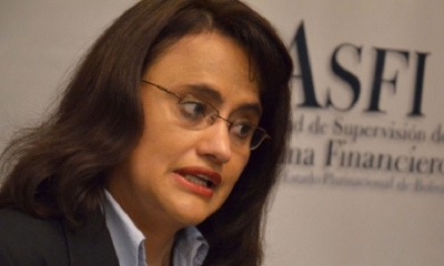 Lenny Valdivia, exdirectora de la Autoridad del Sistema Financiero (Asfi)