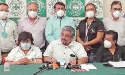 Cleto Cáceres y representantes médicos a nivel nacional resolvieron ampliar el paro.