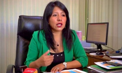 La Defensora del Pueblo Nadia Cruz