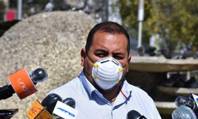 El viceministro de Seguridad Ciudadana, Wilson Santamaría