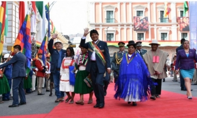 El presidente Evo Morales presenta un informe de gestión en la Asamblea Legislativa a 12 años de mandato.