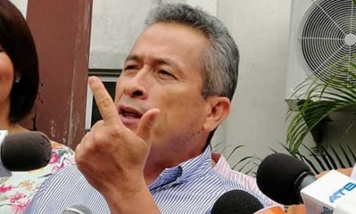 El candidato a la vicepresidencia por la alianza Comunidad Ciudadana, Gustavo Pedraza