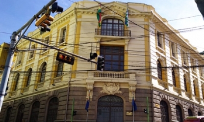 Cancillería de Bolivia en La Paz. Foto: Erbol