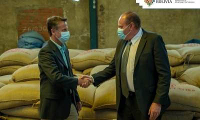 Cancillería reporta que Bolivia exportará a Francia 29 toneladas de café. 