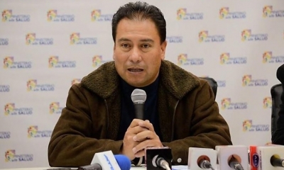 Rodolfo Rocabado, Ministro de Salud/Foto. RRSS