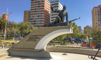 Plaza Eduardo abaroa en la ciudad de La Paz. Foto: Internet