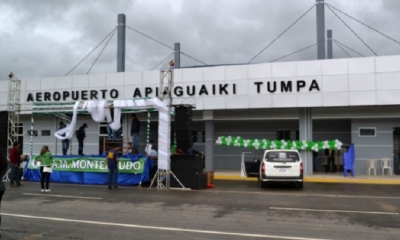 El aeropuerto fue inaugurado en marzo/Foto.RRSS