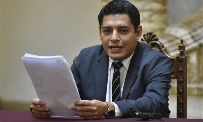 El ministro de Justicia, Álvaro Coímbra