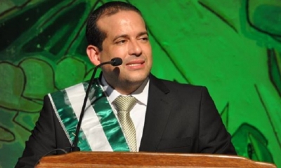 Luis Fernando Camacho, presidente del Comité Pro Santa Cruz/Foto. RRSS