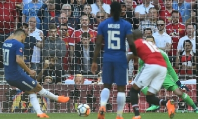 El United empezó sin su máximo goleador, Romelu Lukaku/Foto. RRSS