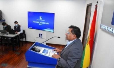 El presidente del Servicio de Impuestos Nacionales, Mario Cazón.