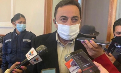 Concejal Pierre Chaín, del Movimiento Al Socialismo (MAS).