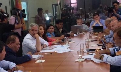 Así fue la reunión de la autoridad con los empresarios privados/Foto. Vicepresidencia