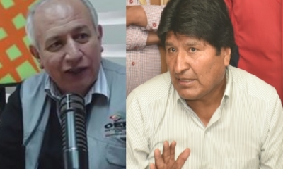 Antonio Costas y Evo Morales/Foto. Kandire