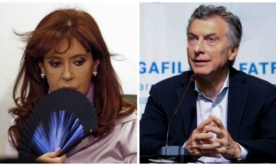 Cristina Fernández y Mauricio Macri. Foto: Reuters | AFP