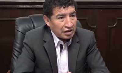 Victor Borda, presidente de la Cámara de Diputados/Foto. RRSS