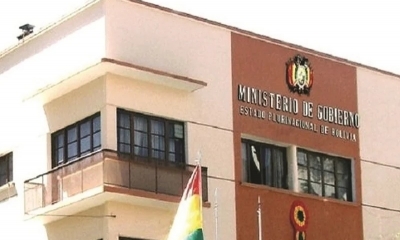 El Ministerio de Gobierno aún no ofrece explicaciones sobre lo ocurrido en este caso. Foto:Ministerio de Gobierno