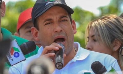 Luis Fernando Camacho, presidente del Comité Cívico pro Santa Cruz/Foto. RRSS