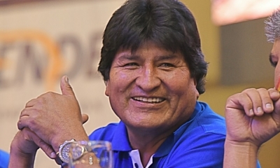 Evo Morales en Perú/Foto. RRSS